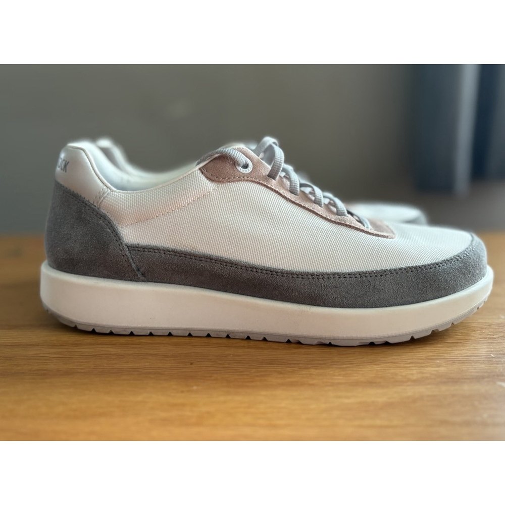 Birkenstock Honnef City in Light Rose EU 40 SZ 9 White Gray Comfort Tennis Shoes - Picture 3 of 13